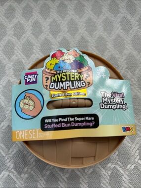 The Original Mystery Dumpling Stuffed Bun Edition - Brown & Mint